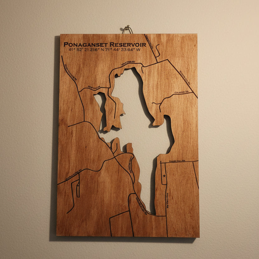 Wooden Lake Map